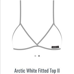 Chooks LA fitted top